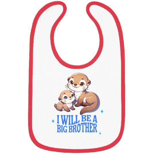 I'm Going To Be A Big Brother Sweet Otter, Brother Bibs