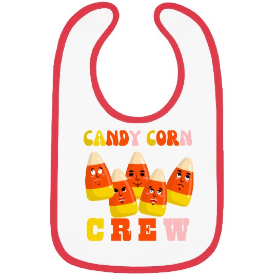 Candy Corn Crew Bibs