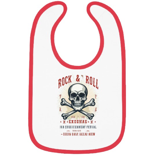 Skull Festival Flyer Bibs