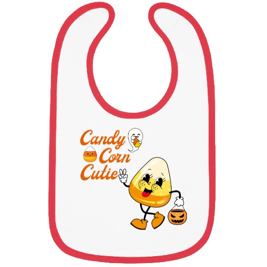 Candy Corn Cutie Bibs