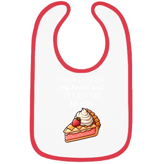 Sweet Heart Strawberry Cherry Pie Delight Bibs