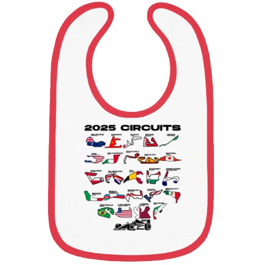 Formula Racing 2025 Circuits Race Car Mens Formula Bibs