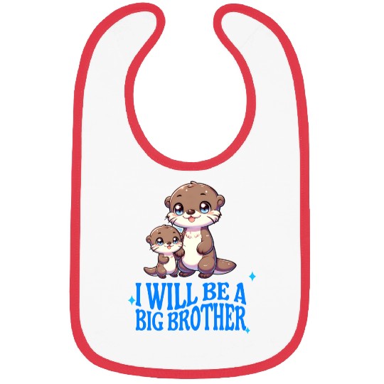 I'm Going To Be A Big Brother Sweet Otter, Brother Bibs