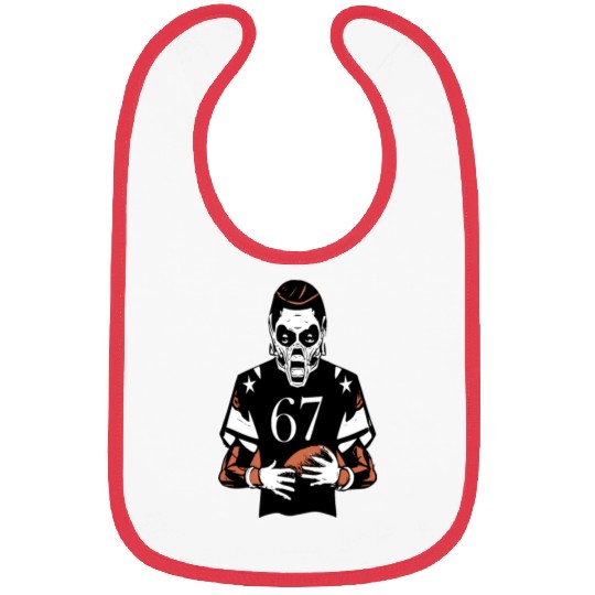 Fearless Gridiron Beast - Monster Football Player Bibs