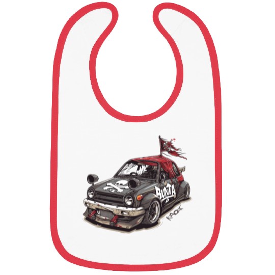 Bunta Fuji-wara JDM Pirate Edition Race Kei Car Bibs