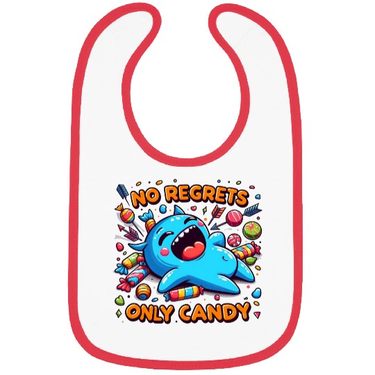Disneyland No Regrets Only Candy Bibs