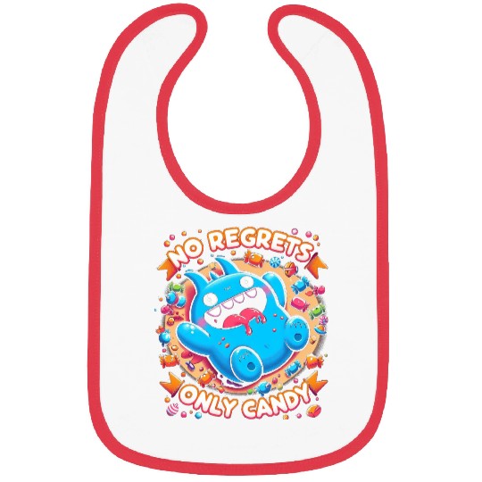 Stitch Halloween Disneyland No Regrets Only Candy Bibs