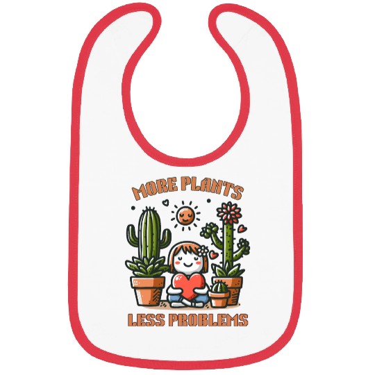 More Plants Less Problems Bibs