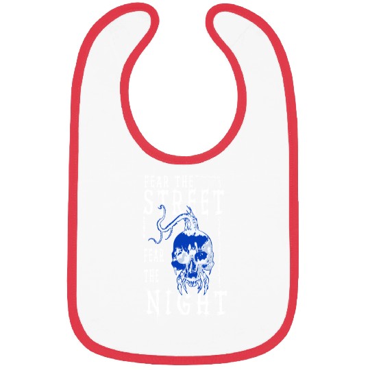 Fear the Street, Fear the Night Skull Streetwear Bibs