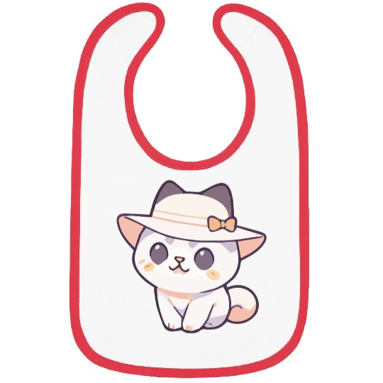 Meow Series: Summer Style Kitty Bibs