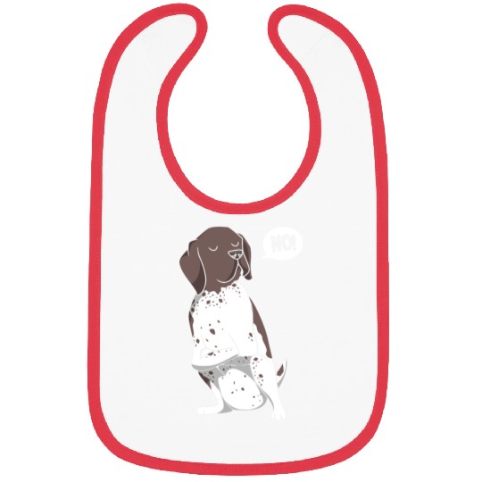 GSP Lovers Funny German Shorthaired Pointer Dog Bibs