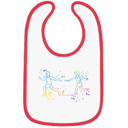 Relay Racer Relay Racing Relay Race Bibs