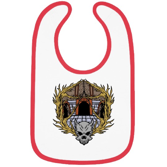 Dungeons Skeleton Magic Dungeon Bibs