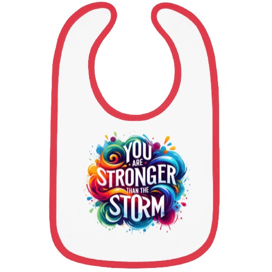 Wellness Collection - Stronger Than the Storm Bibs