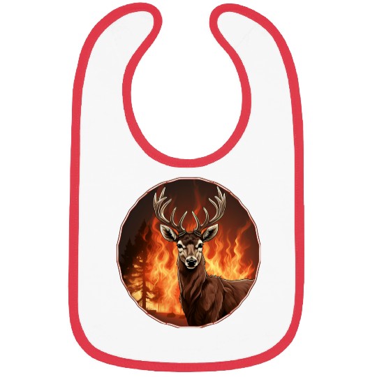 Deer Firefighter Bibs
