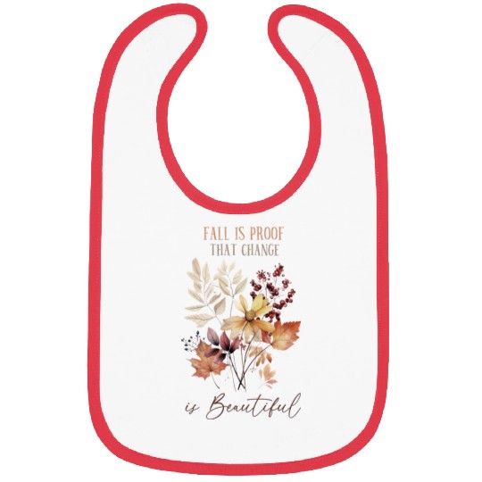 Beautiful Change - Fall Leaves Inspiration Bibs