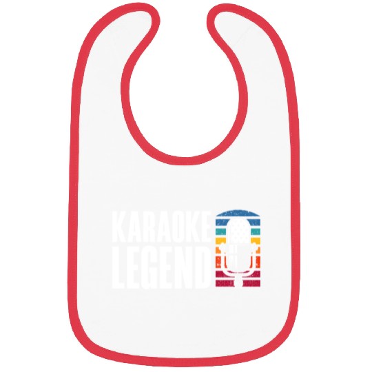 Karaoke Legend Microphone Retro Bibs
