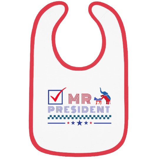 MR President US President, Trump 2024 Election Bibs
