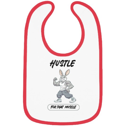 Hustle For That Muscle Bunny Bibs
