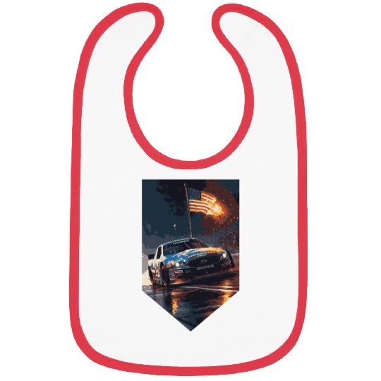Pit Stop Paradise: NASCAR Fans Bibs