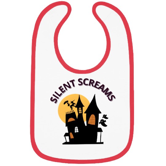 Whispers of the Haunted House Design Bibs