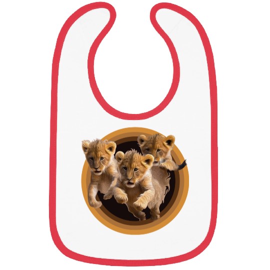 Kittens, Lion cubs Bibs