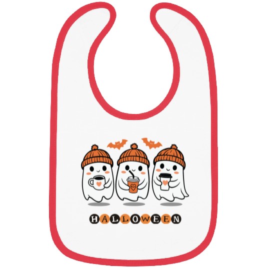 Witch scary Halloween Bibs
