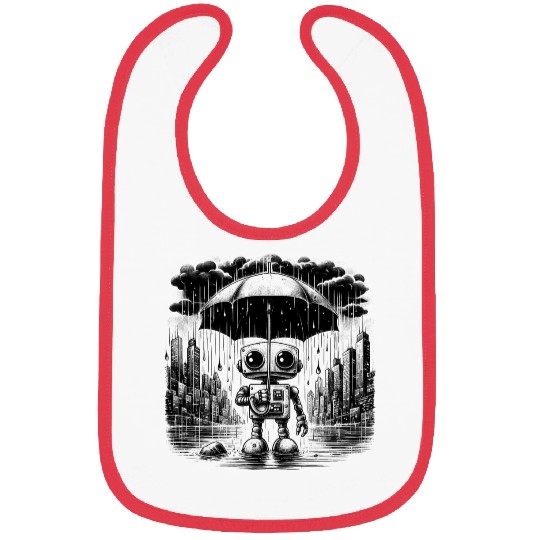 Lonely robot Bibs