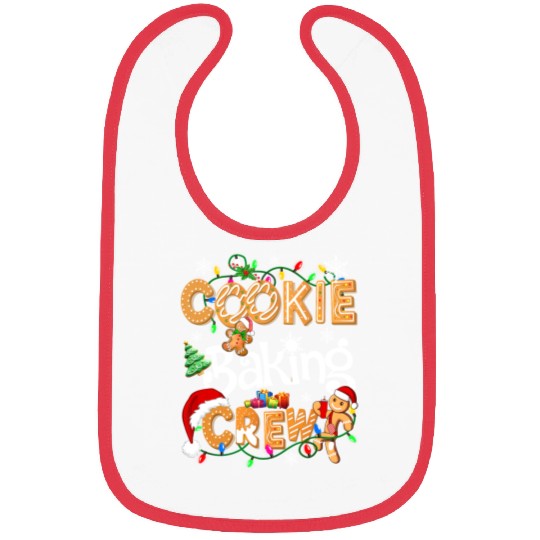 Cookie baking crew Cooking Lover Xmas Gingerbread Bibs
