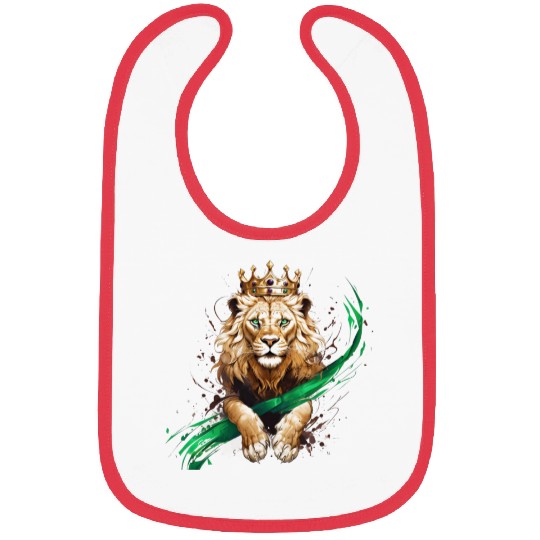 Brave Lion Bibs