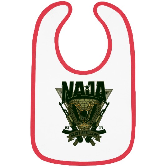 Military unit logo "NAGA" Bibs