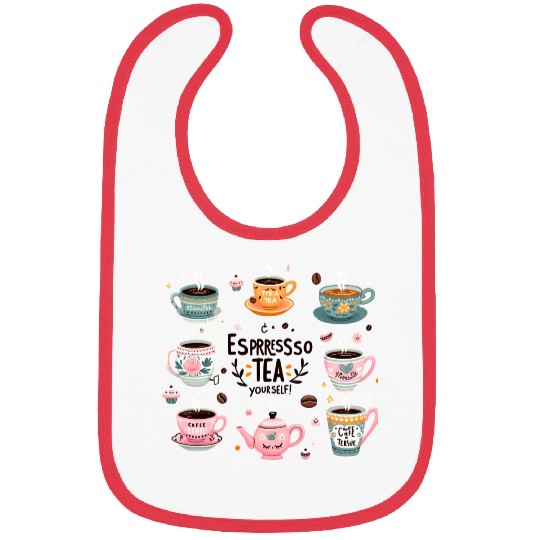Tea Lover Bibs