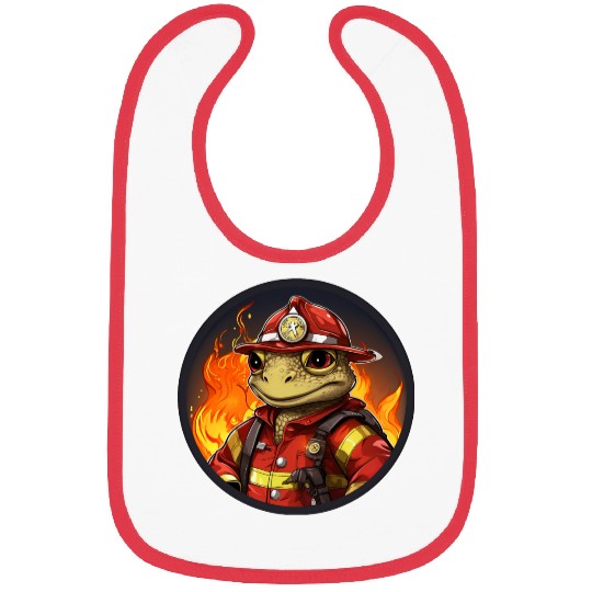 Frog Firefighter Bibs