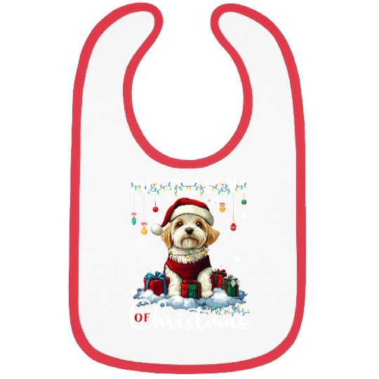 Havanese Christmas Tree Lights Decorations Dog Bibs