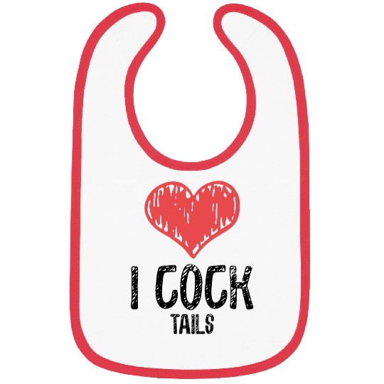 Funny I Love Cocktails 3 Bibs