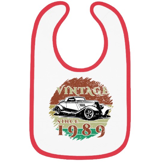 35th birthday Classic Car - Vintage since 1989 Bibs