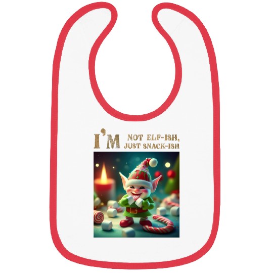 Snack-ish Elf Bibs