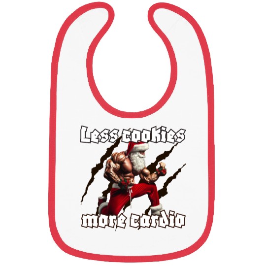 Muscle Santa Bibs – Christmas Workout Apparel