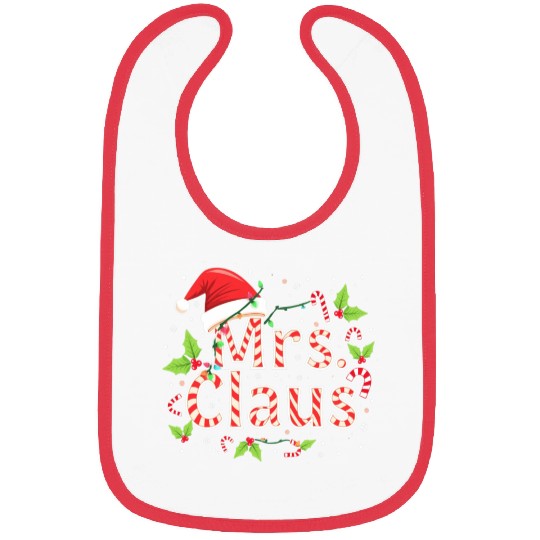 MRS CLAUS Bibs