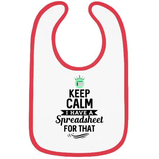 Funny Excel Spreadsheets Lover 1 Bibs