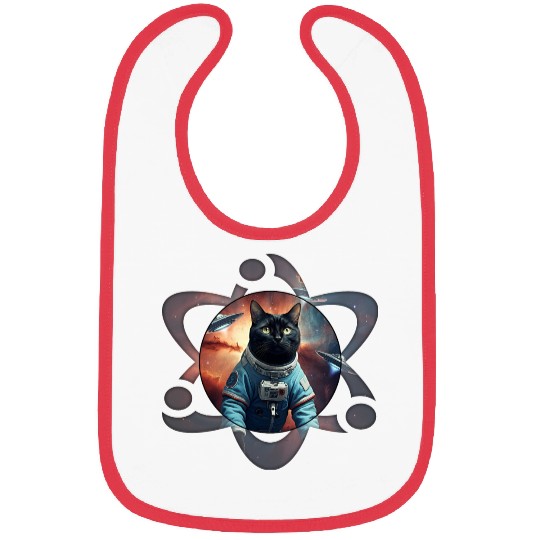 Space Cat Science Bibs