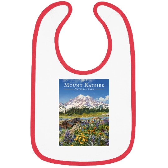 Mount Rainier Paradise Meadows Bibs