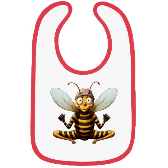 Bee Yoga Bibs
