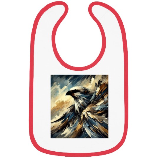Abstract Eagle Bibs