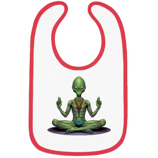 Alien Yogi Bibs