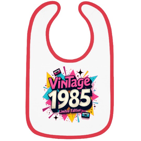 vintage 1985 limited edition Bibs