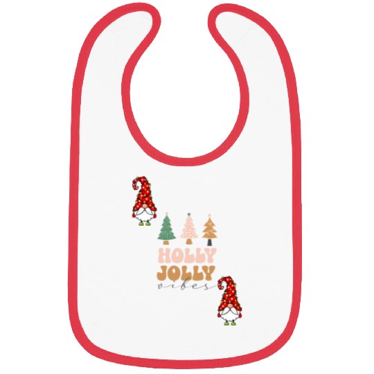 Holly Jolly Vibes Bibs