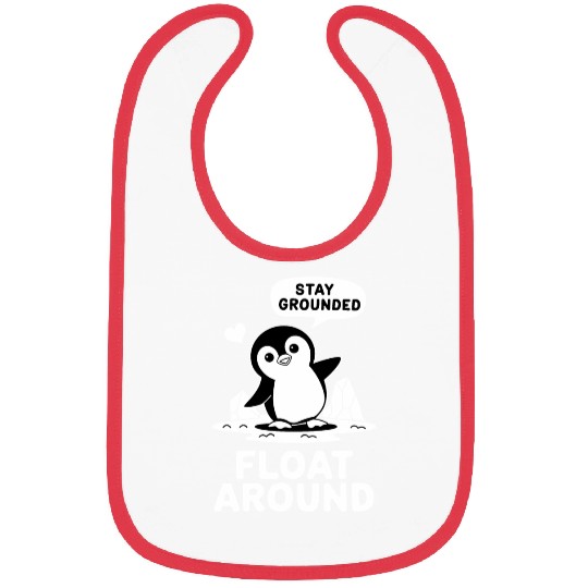 Stay Grounded Float Around Mindfulness Bibs