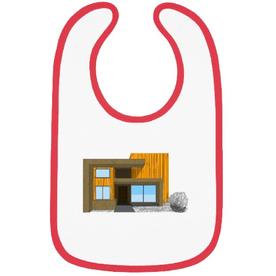 modern transparent Bibs