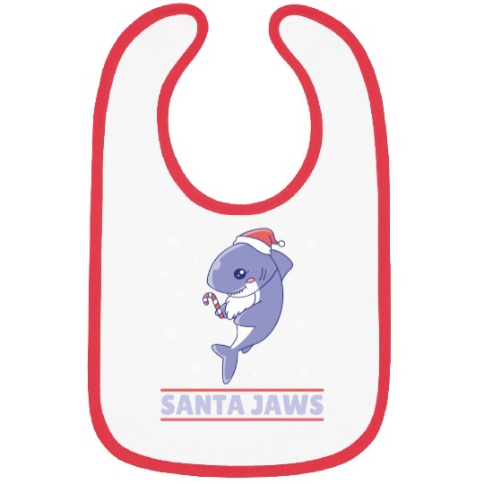 Santa Jaws Bibs